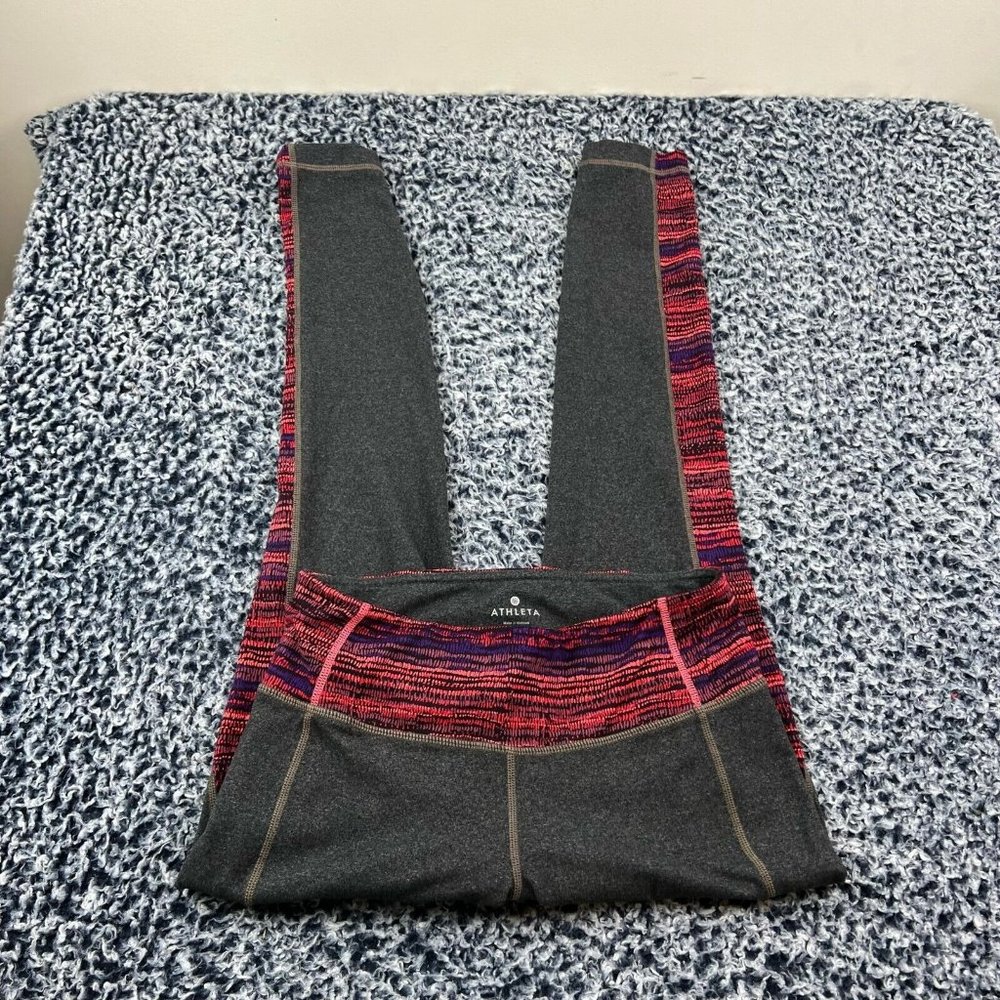 Athleta Retreat Revelation Leggings Womens Medium Stretch Ankle Pull On Yoga